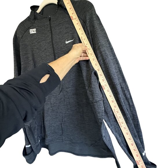 Nike Sphere Element Running Shirt Top Men's 2XL XXL Gray Long Sleeve Quarter Zip - Picture 12 of 15